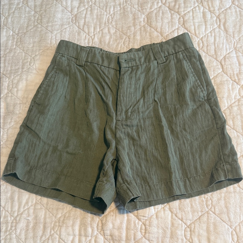 A New Day Olive Green trouser Shorts